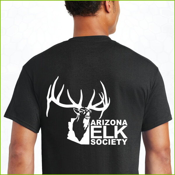 AES Logo Black T-Shirt