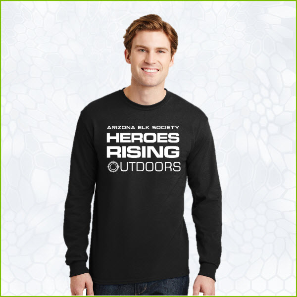 AES HRO Black Long Sleeve T-Shirt